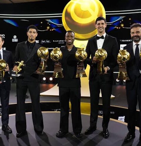 Real Madrid dominates the 2024 Globe Soccer Awards