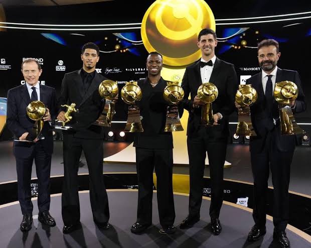 Real Madrid dominates the 2024 Globe Soccer Awards