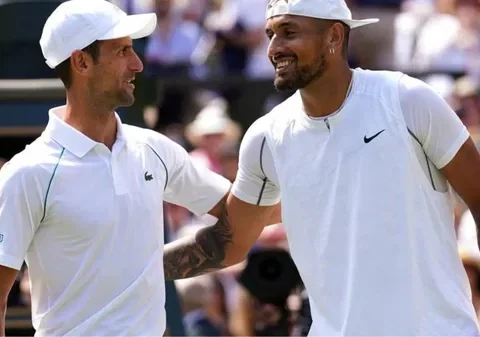 Djokovic to partner Kyrgios in Brisbane’s doubles