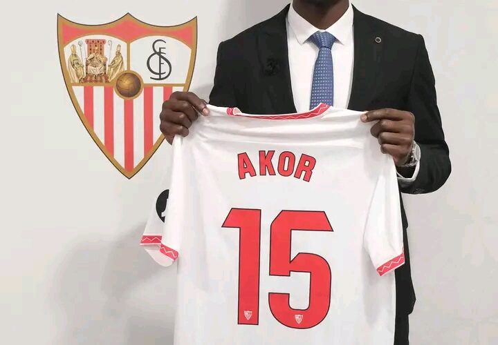 Sevilla nabs another Nigeria, announce the signing of Akor Adams