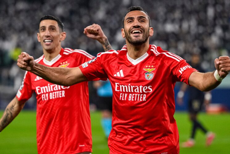 Benfica defeats Juve as both teams secures play-offs spots