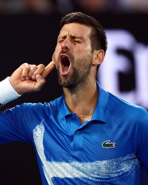 Djokovic overcomes Faria in four sets to reach third round