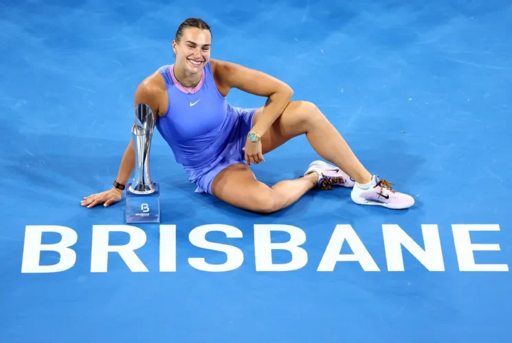 Sabalenka wins 18th career title in Brisbane