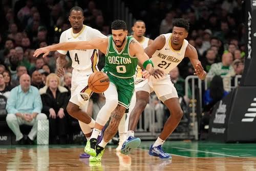 Jayson Tatum’s 38 Points Power Celtics Past The Pelicans 120-119