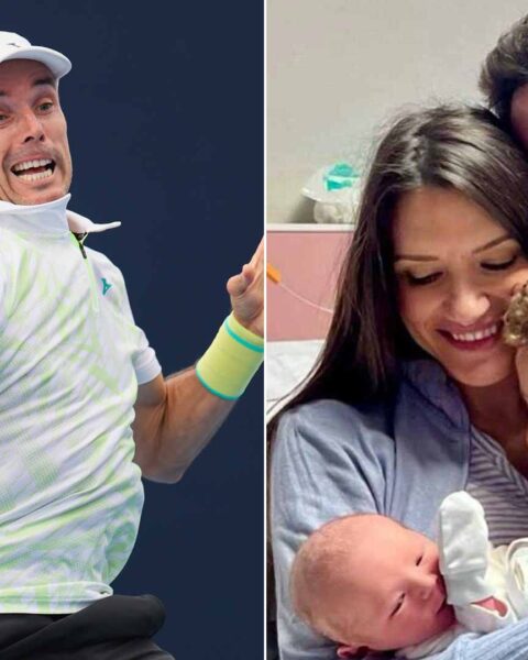 Bautista Agut & Partner welcome second child