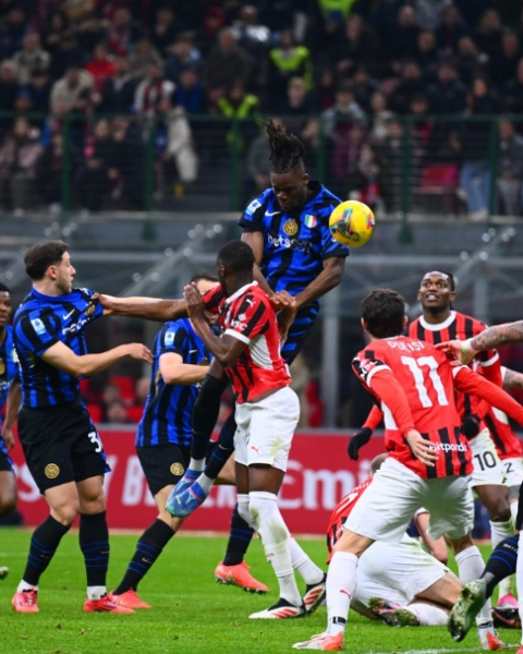 Late leveller rescues point for Inter in Milan derby