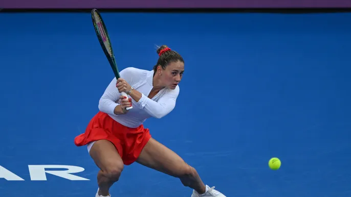 Kostyuk upsets Gauff in Doha; first major shakeup of the WTA 1000 season