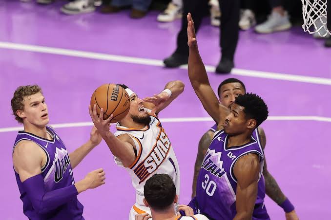 Booker’s 47 Points Lift Suns to OT Thriller Over Jazz