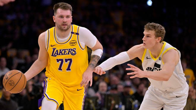 Lebron, Doncic Lead Lakers to 132-113 Victory Over Jazz