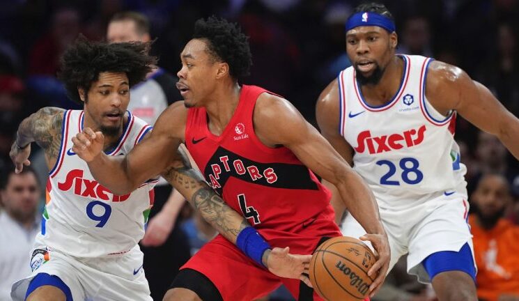 Raptors Takes Down 76ers 106-103