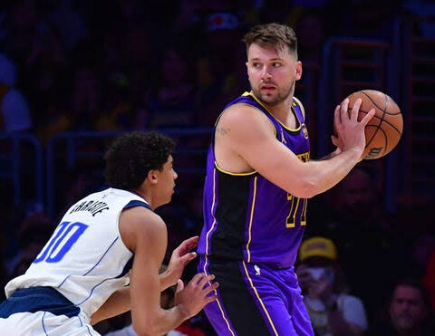 Lebron and Doncic Lead Lakers to 107-109 Victory Over Mavericks