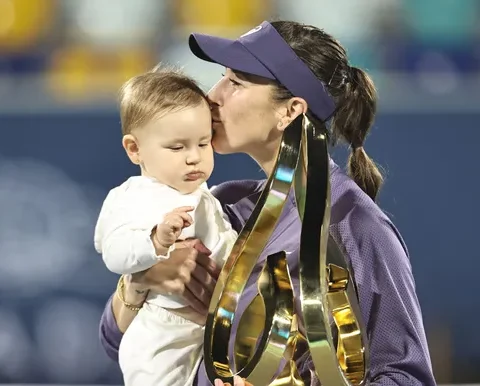 Bencic wins Abu Dhabi title; becomes first mother to win WTA singles title since 2023