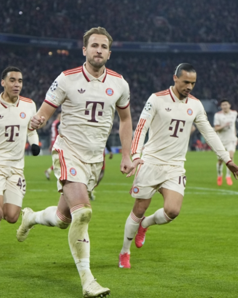 UCL: Kane’s brace seals huge advantage for Bayern