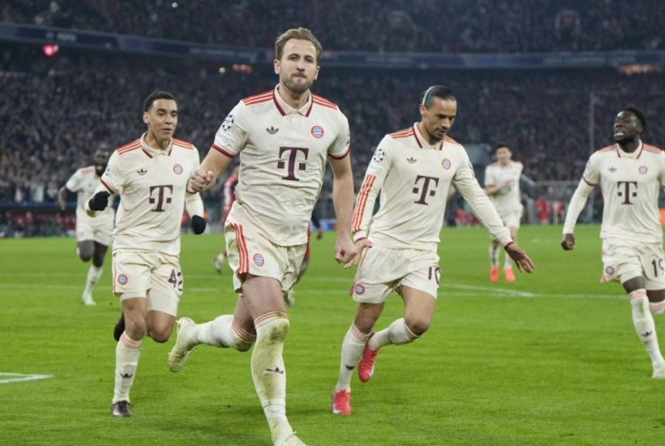 UCL: Kane’s brace seals huge advantage for Bayern