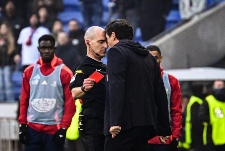 Lyon boss, Fonseca gets nine months suspension after altercation with referee