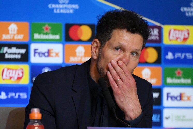 Simeone reacts over disallowed Alvarez’s penalty, praised his side despite knockout