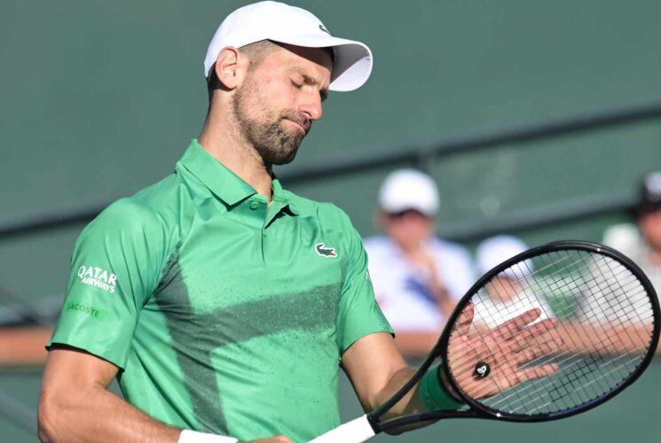 Indian Wells: Djokovic blames injury struggles for defeat against de Zandschulp