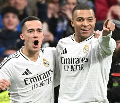 Mbappe’s brace fires Madrid last Villarreal, regains top spot