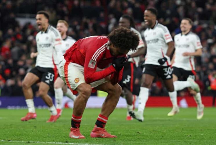 Man Utd 1-1 Fulham (Pens 3-4): Wayne Rooney claims Ruben Amorim is ‘naive’ after loss to Fulham at Old Trafford 