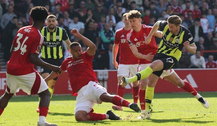 Nottingham Forest 1-0 Man City: Hudson-Odoi’s late goal solidifies Forest third position